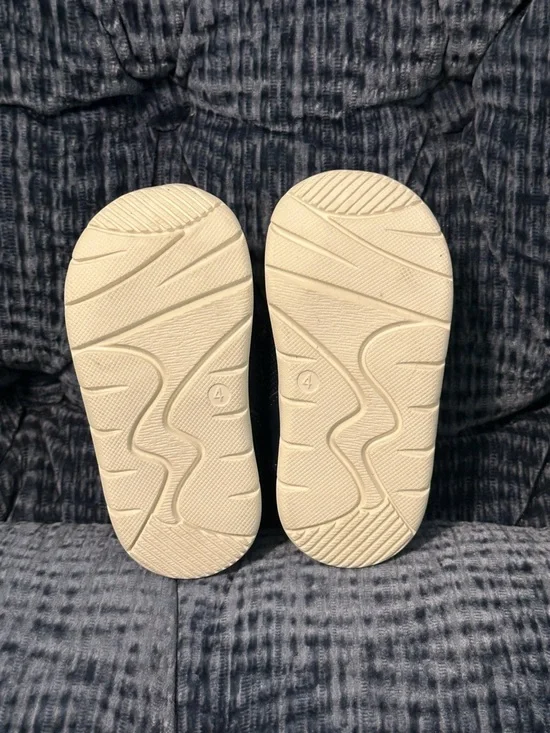 Carter's Navy and Orange Infant Sneakers with White Accents - Picture 5 of 6